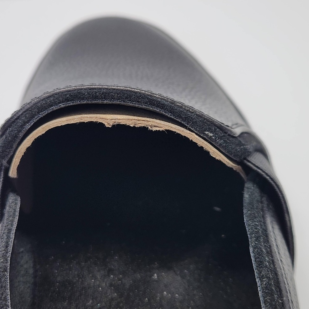 Vionic Cambria Shoes Womens Size 8.5 Black Leather Comfort Slip On Casual - Picture 11 of 14